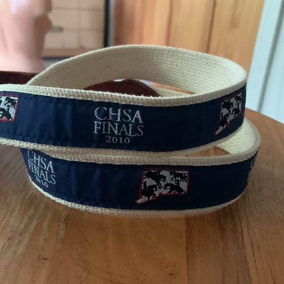 CHSA AWARD BELT 2010 championships size medium cape cod belt company USA made - Picture 2 of 8